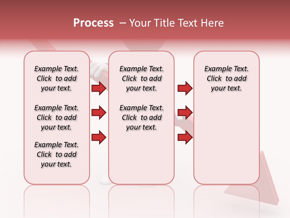 Arrow Crisis Choice PowerPoint Template