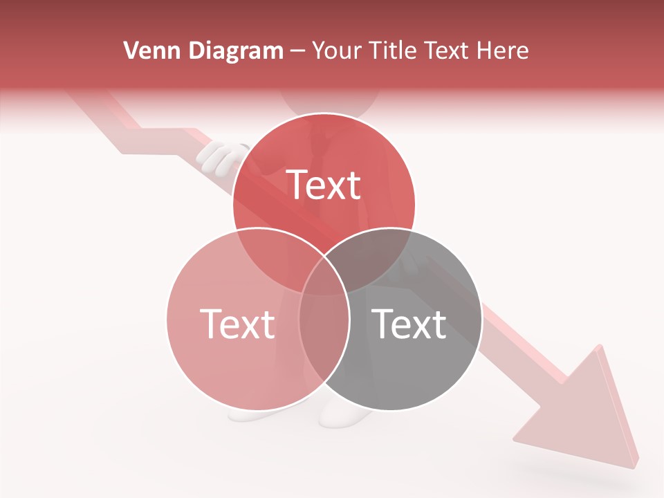 Arrow Crisis Choice PowerPoint Template