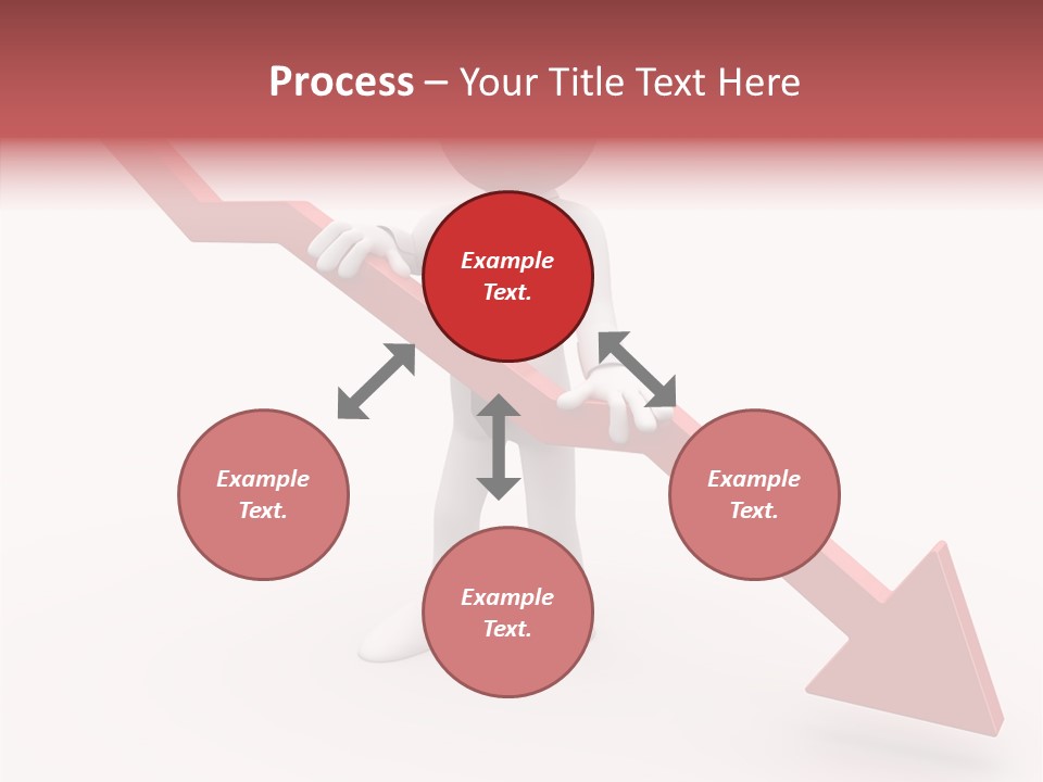 Arrow Crisis Choice PowerPoint Template