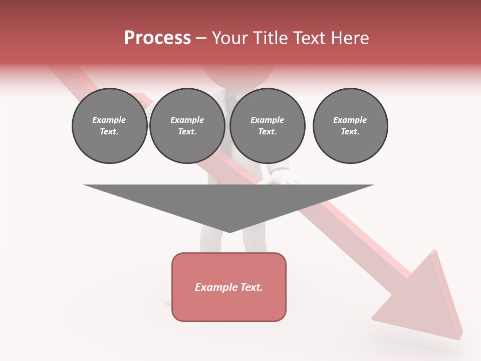 Arrow Crisis Choice PowerPoint Template