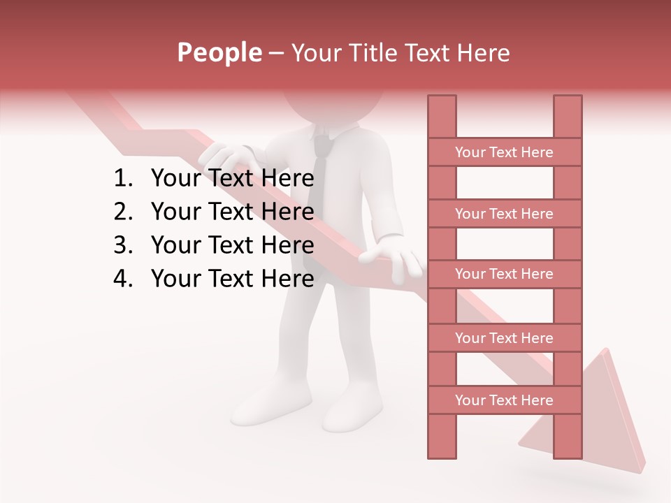 Arrow Crisis Choice PowerPoint Template