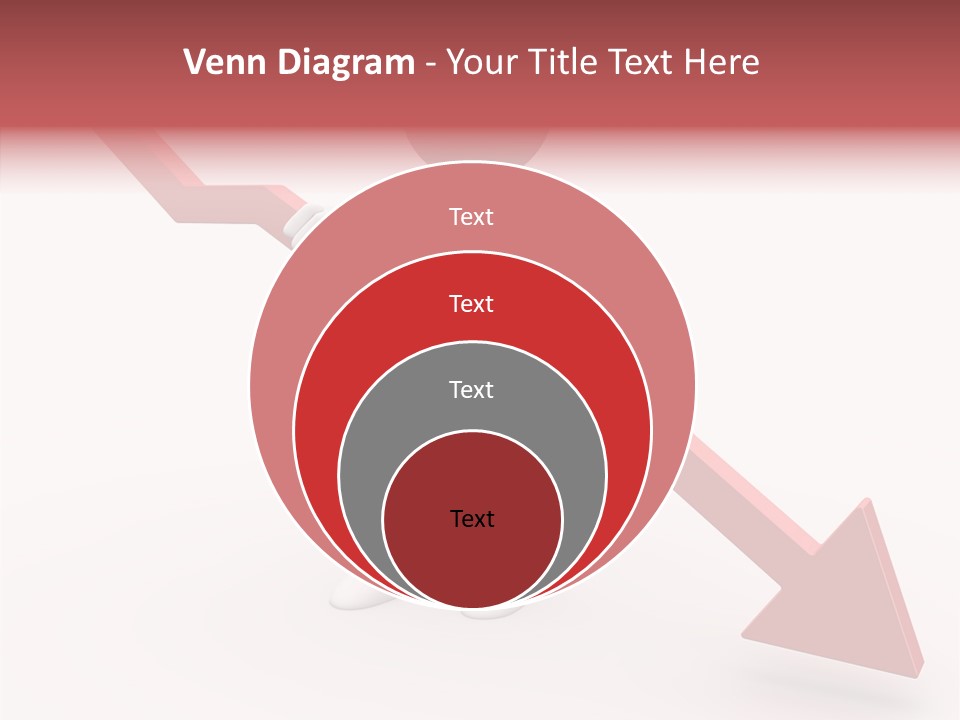 Arrow Crisis Choice PowerPoint Template