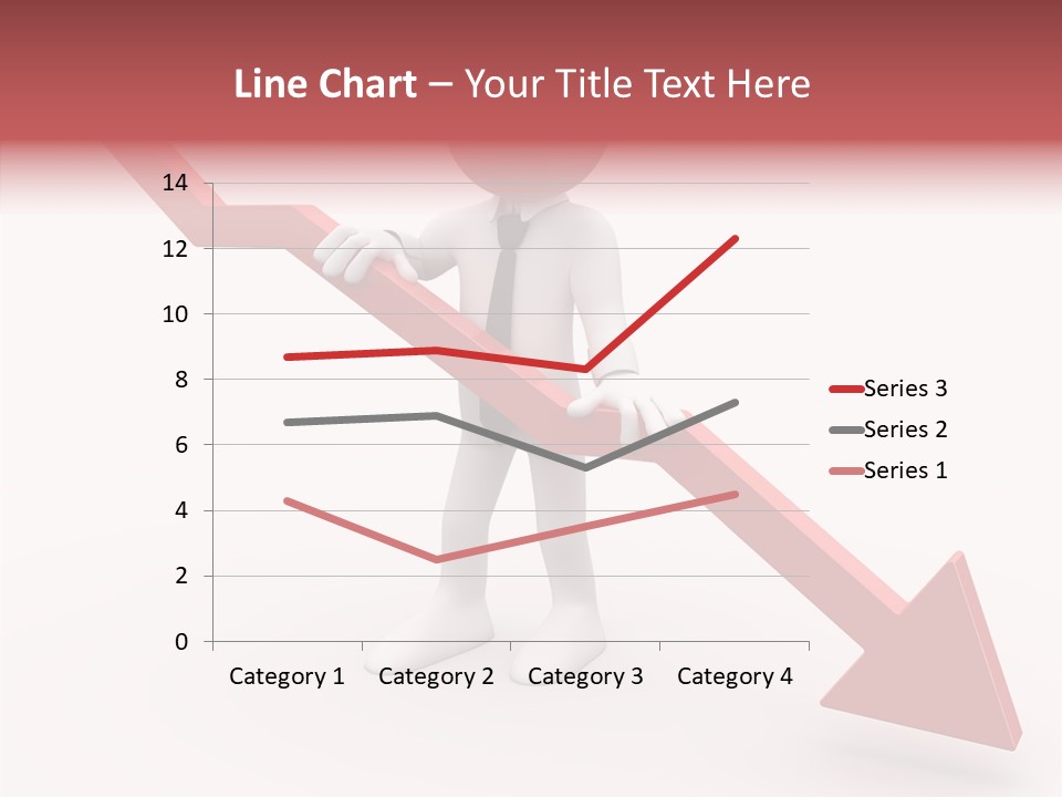 Arrow Crisis Choice PowerPoint Template