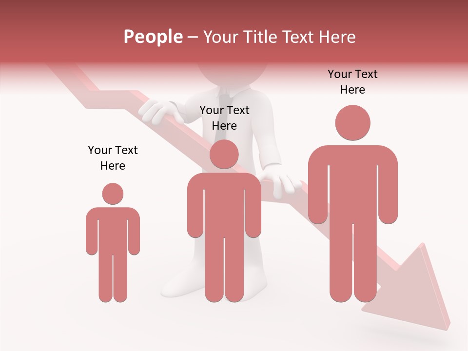 Arrow Crisis Choice PowerPoint Template
