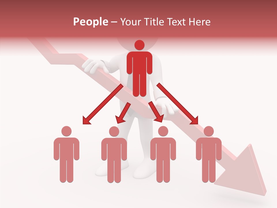 Arrow Crisis Choice PowerPoint Template