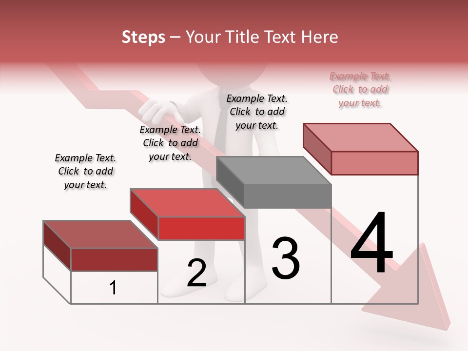 Arrow Crisis Choice PowerPoint Template