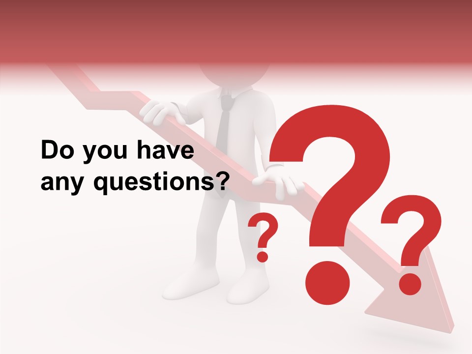 Arrow Crisis Choice PowerPoint Template