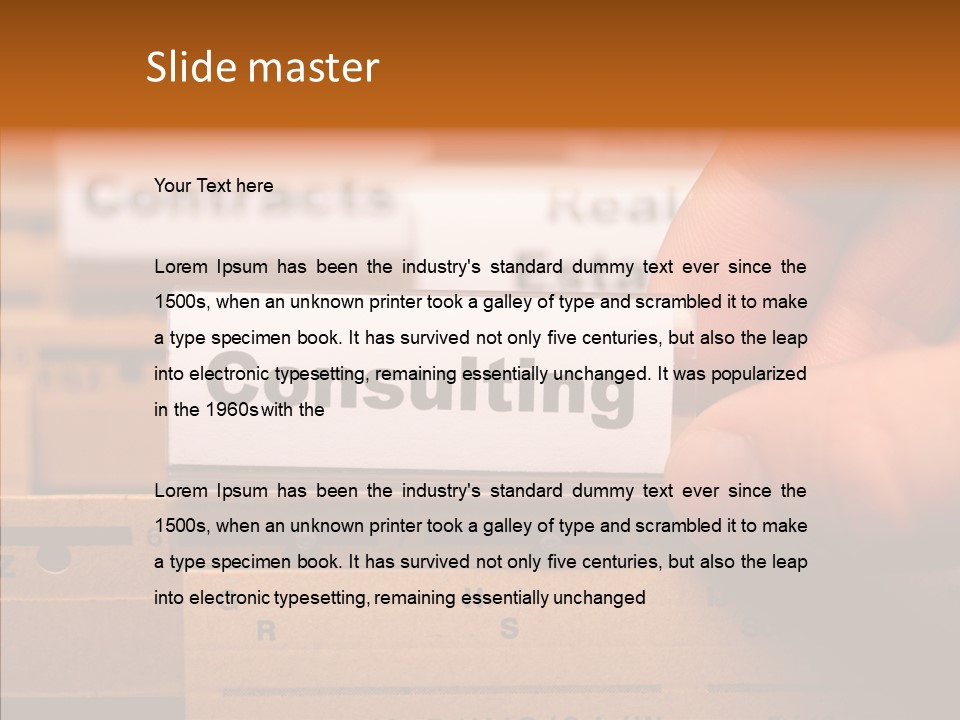 Investment Service Market PowerPoint Template