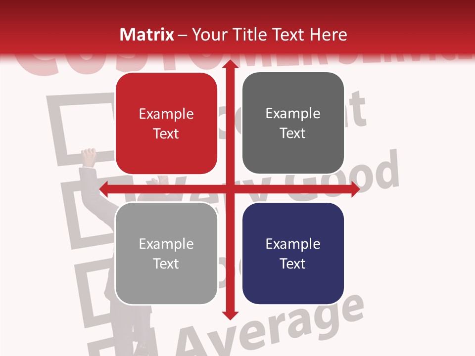 Man Service Poor PowerPoint Template