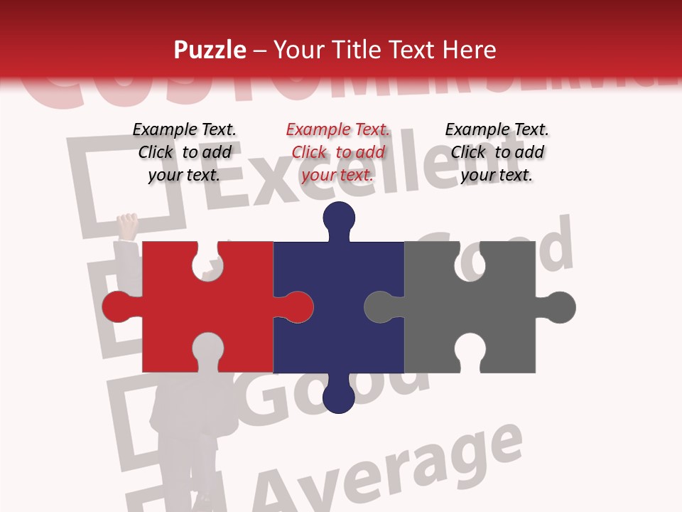 Man Service Poor PowerPoint Template