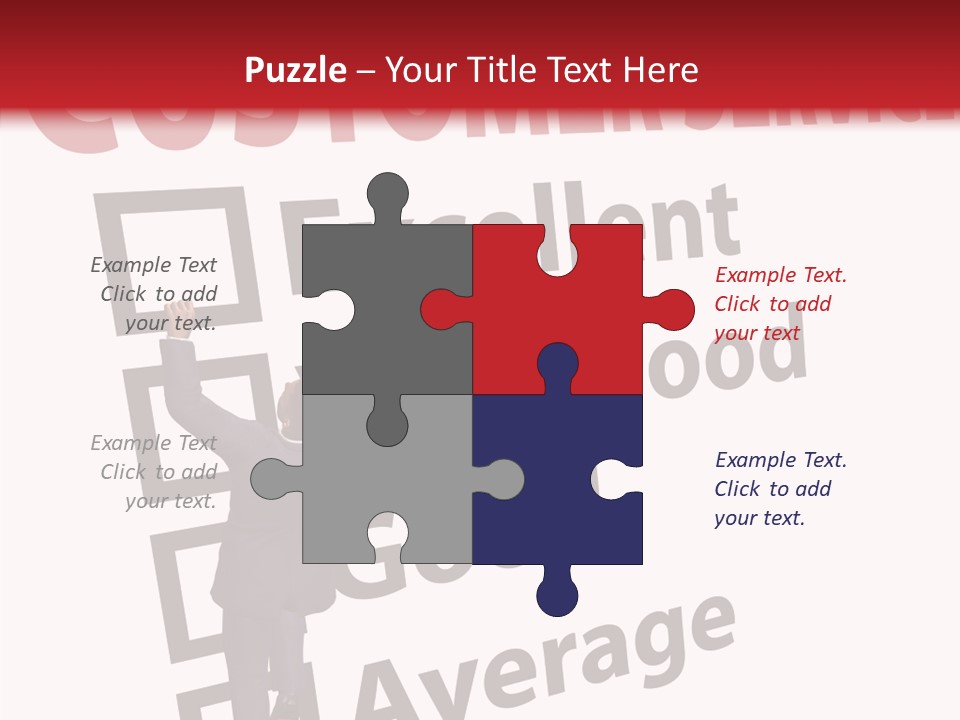 Man Service Poor PowerPoint Template