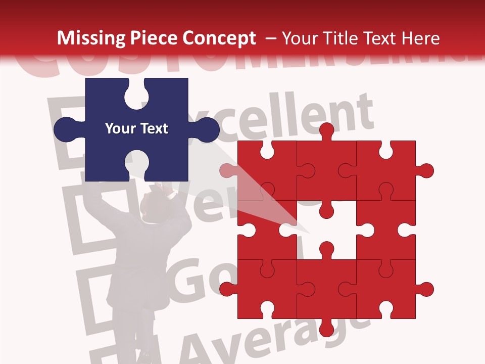 Man Service Poor PowerPoint Template