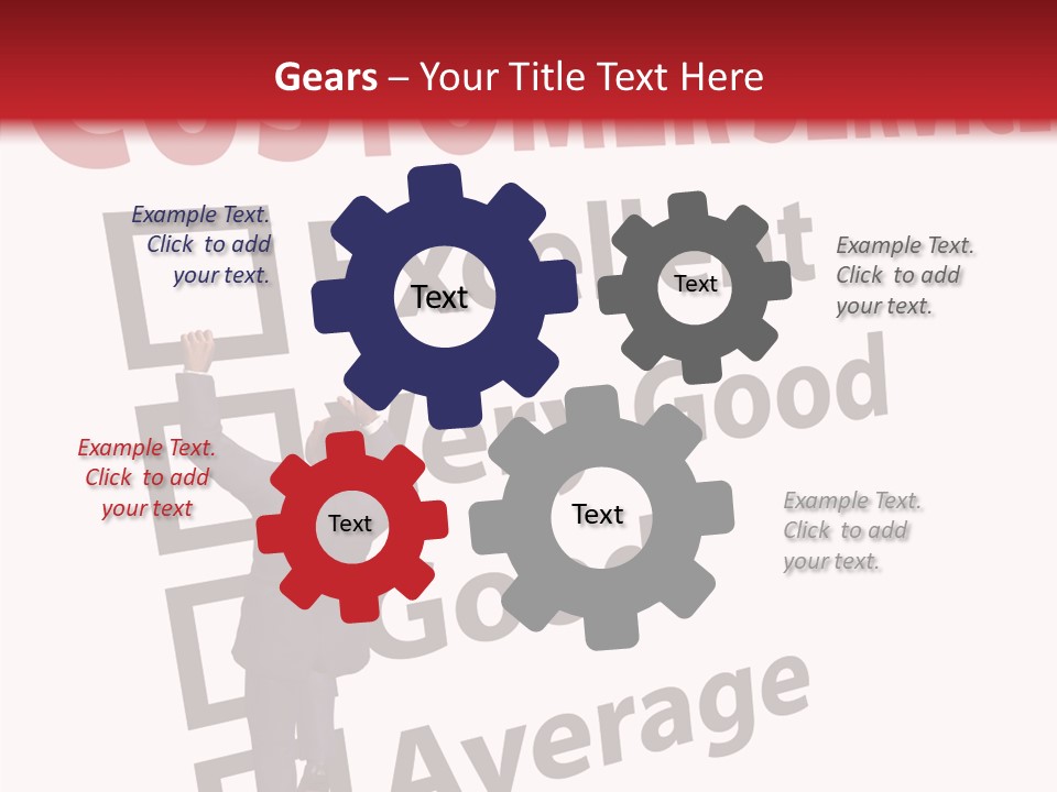 Man Service Poor PowerPoint Template