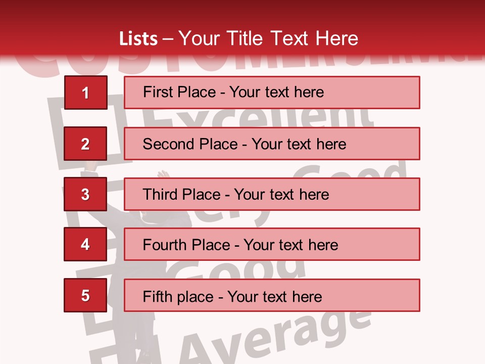 Man Service Poor PowerPoint Template