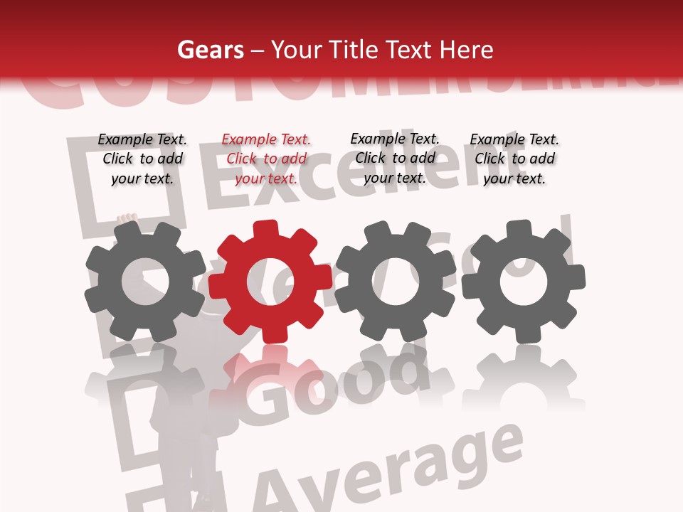 Man Service Poor PowerPoint Template