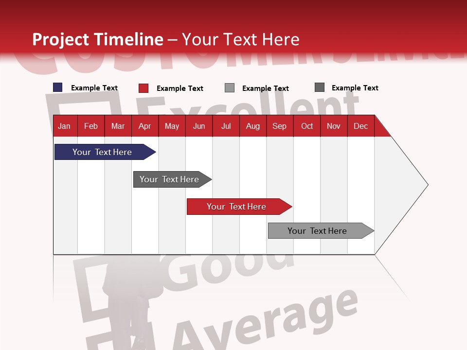 Man Service Poor PowerPoint Template