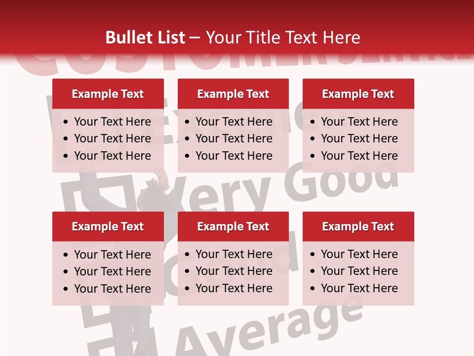 Man Service Poor PowerPoint Template