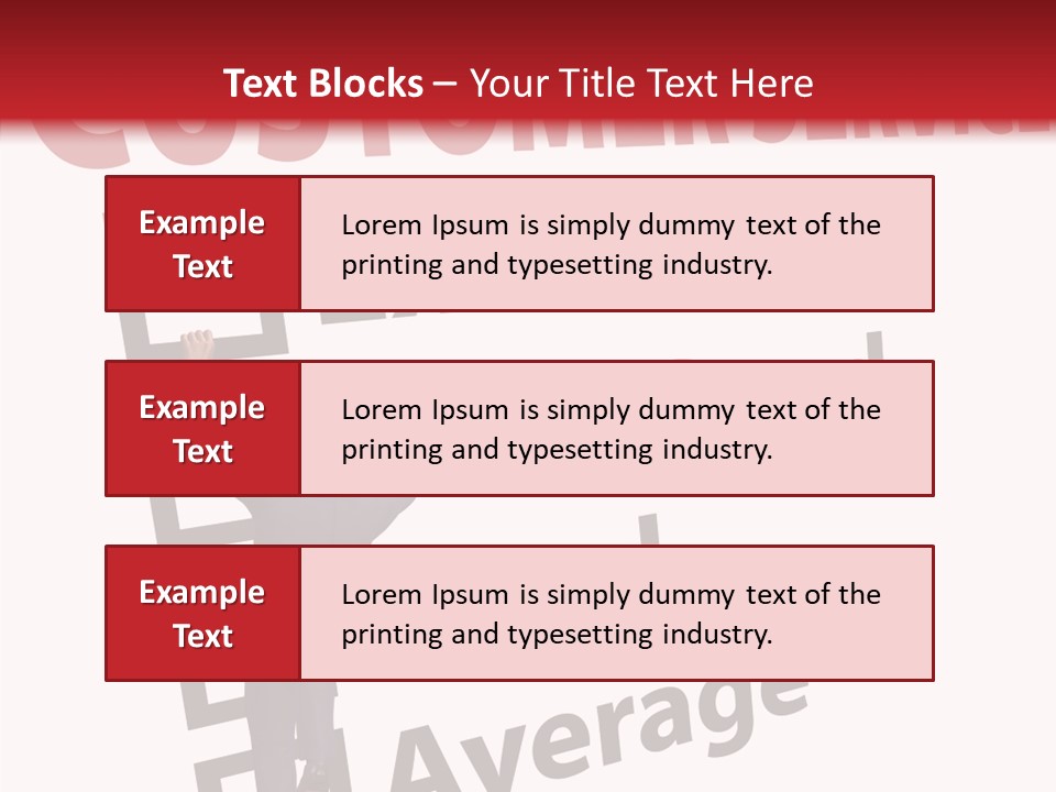 Man Service Poor PowerPoint Template