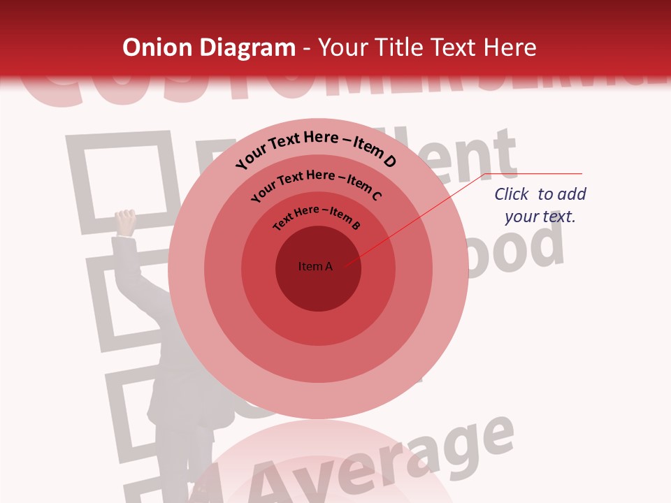 Man Service Poor PowerPoint Template