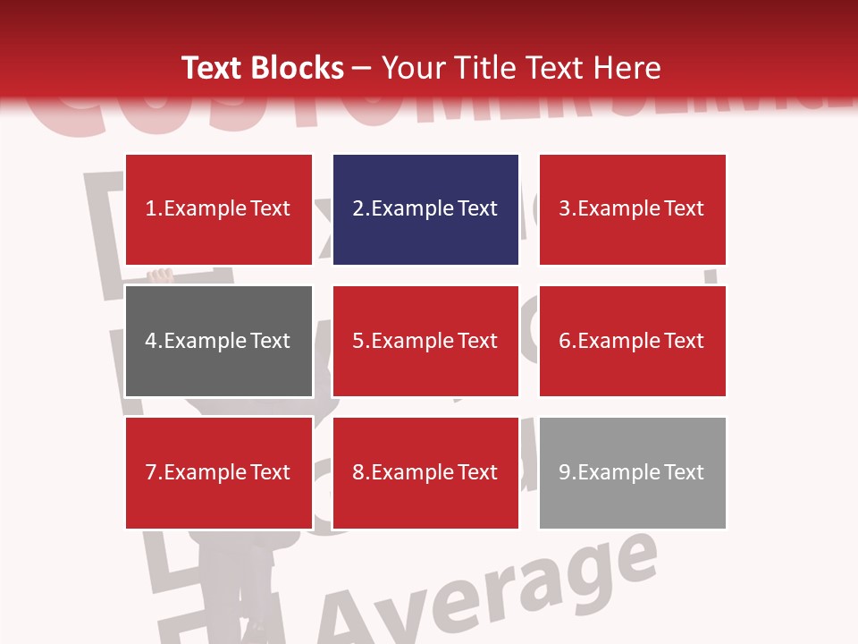 Man Service Poor PowerPoint Template