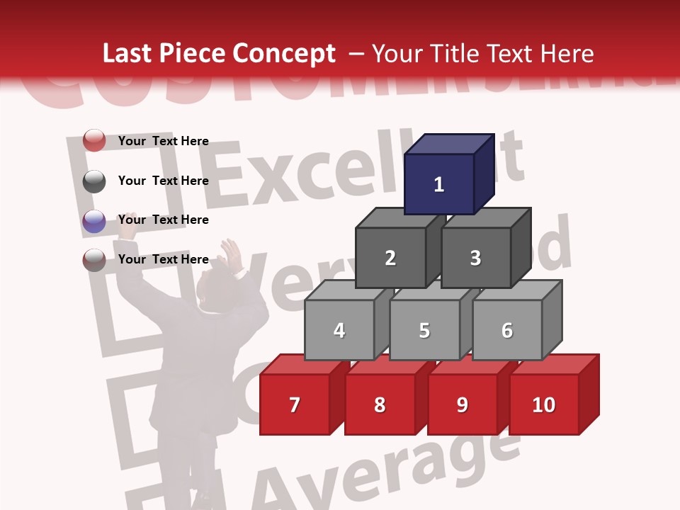 Man Service Poor PowerPoint Template