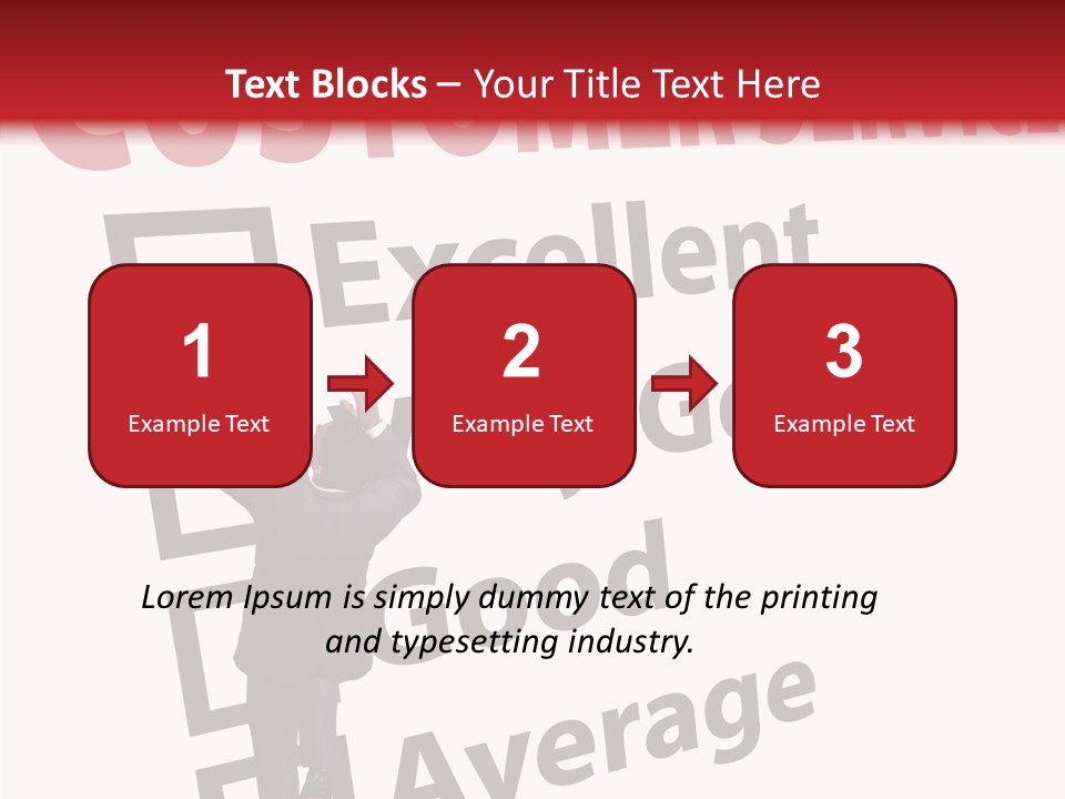 Man Service Poor PowerPoint Template