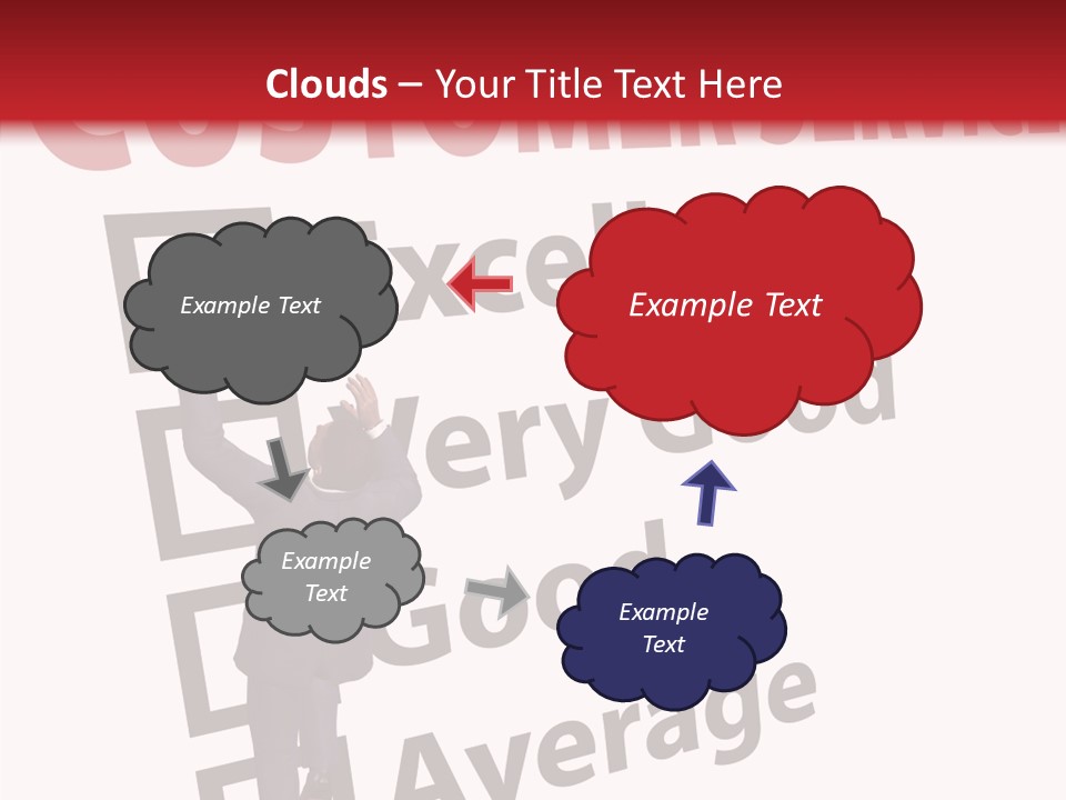 Man Service Poor PowerPoint Template