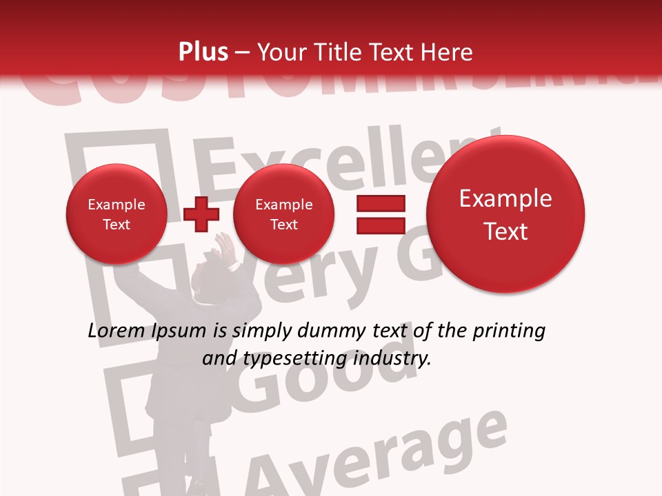 Man Service Poor PowerPoint Template