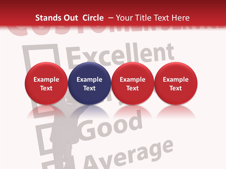 Man Service Poor PowerPoint Template