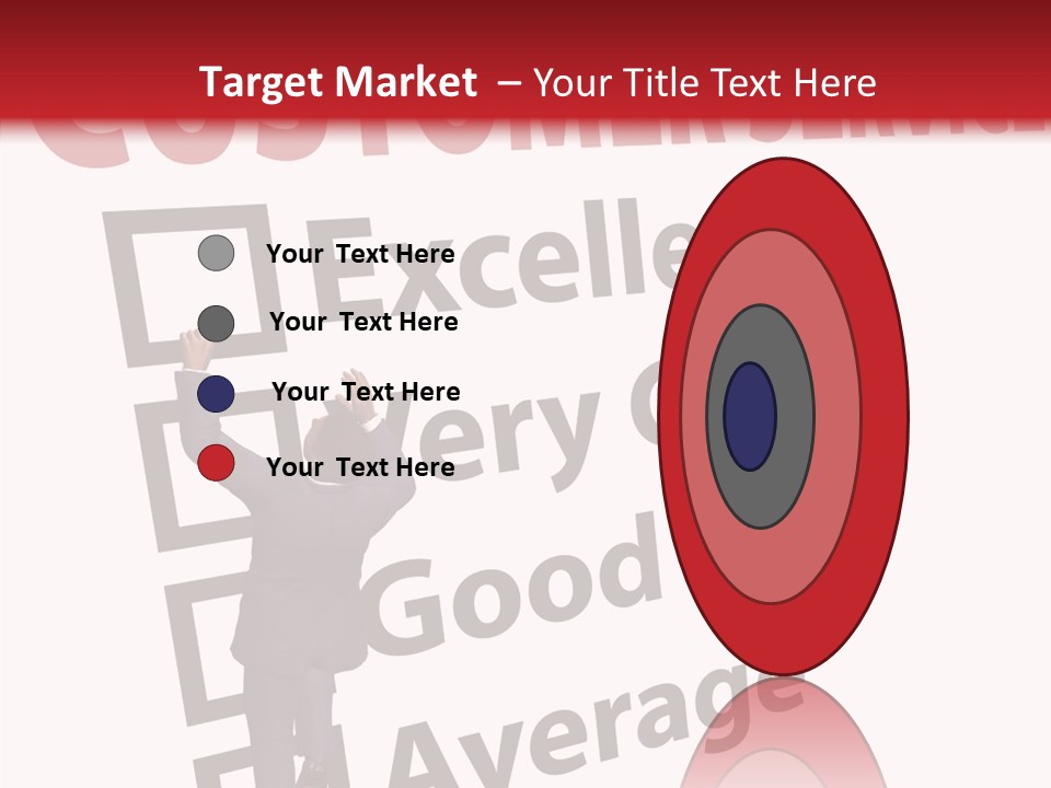 Man Service Poor PowerPoint Template