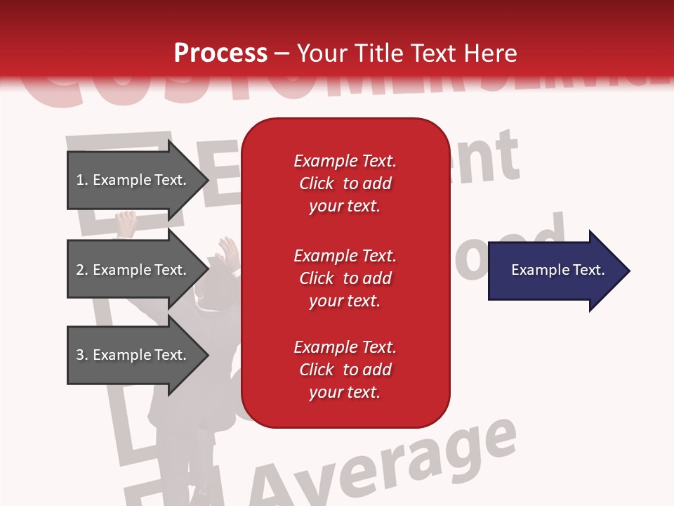Man Service Poor PowerPoint Template