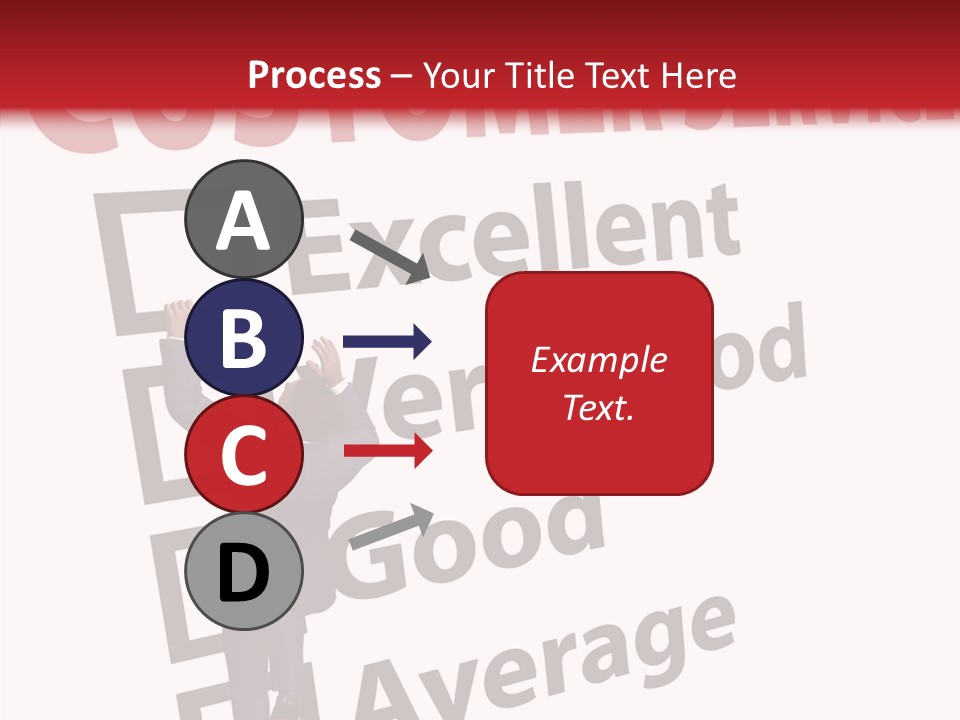 Man Service Poor PowerPoint Template