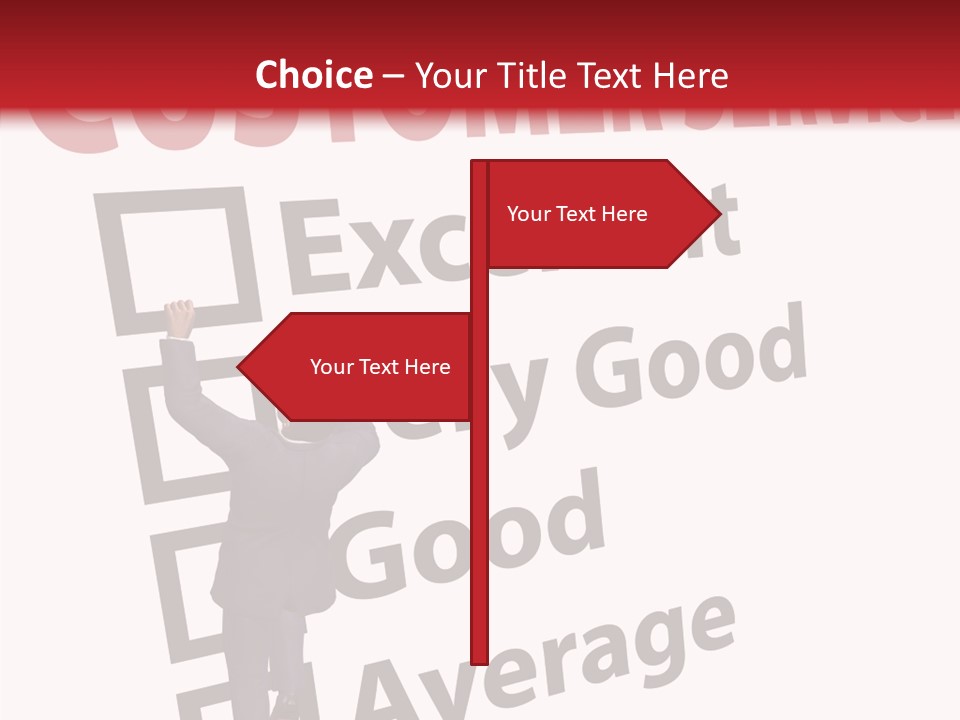 Man Service Poor PowerPoint Template