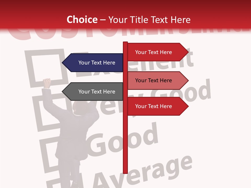 Man Service Poor PowerPoint Template