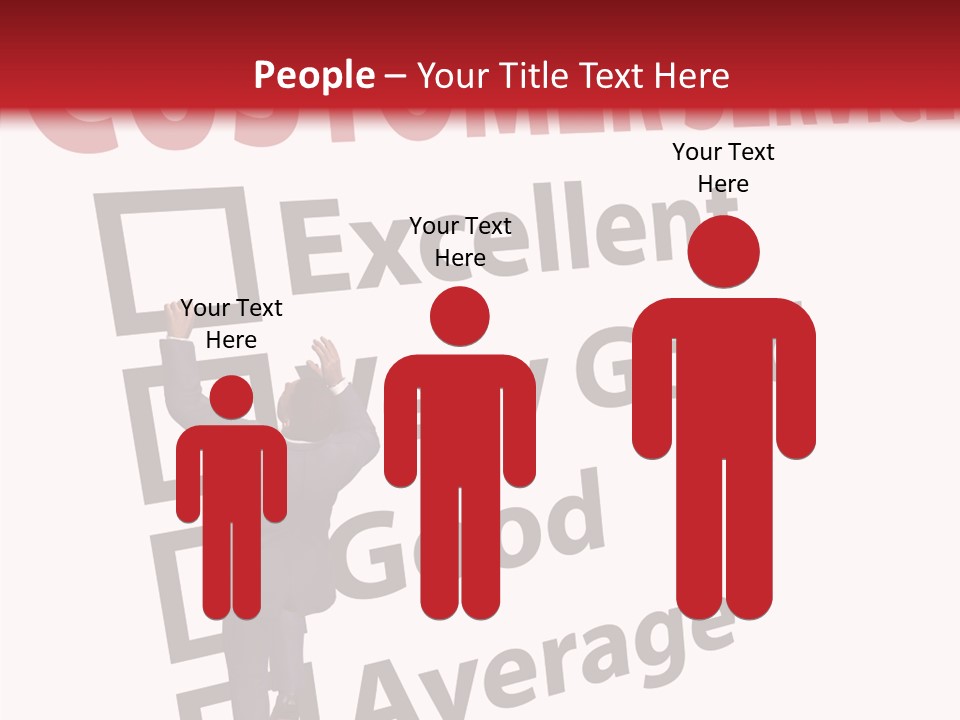 Man Service Poor PowerPoint Template