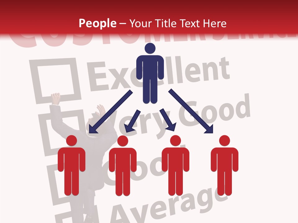 Man Service Poor PowerPoint Template