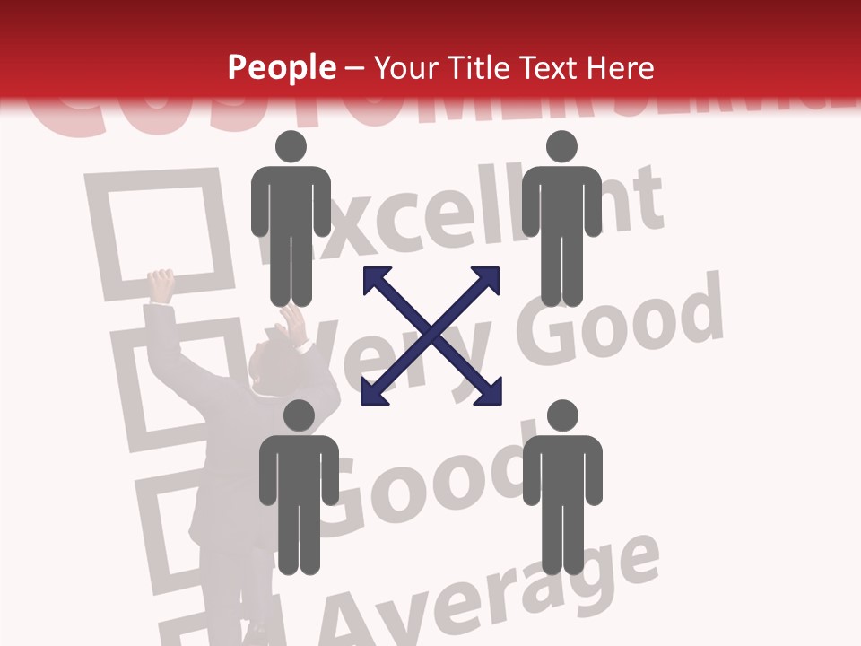 Man Service Poor PowerPoint Template