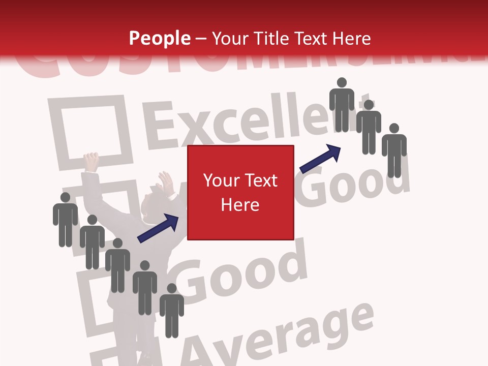 Man Service Poor PowerPoint Template