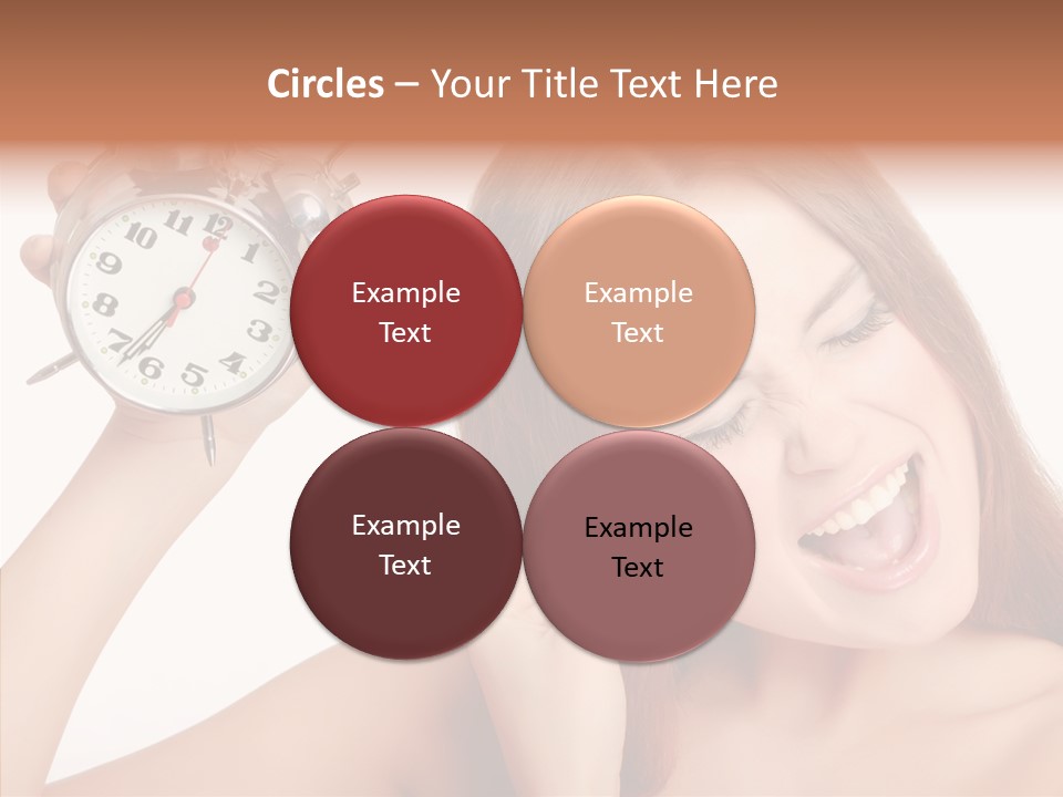 Loud Woman Sad PowerPoint Template