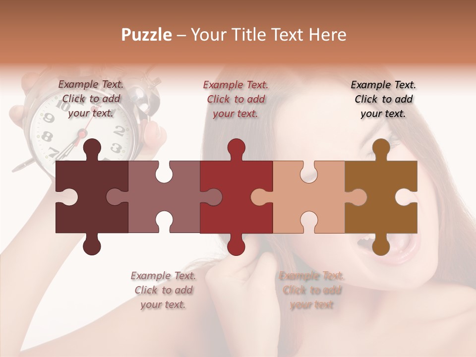 Loud Woman Sad PowerPoint Template