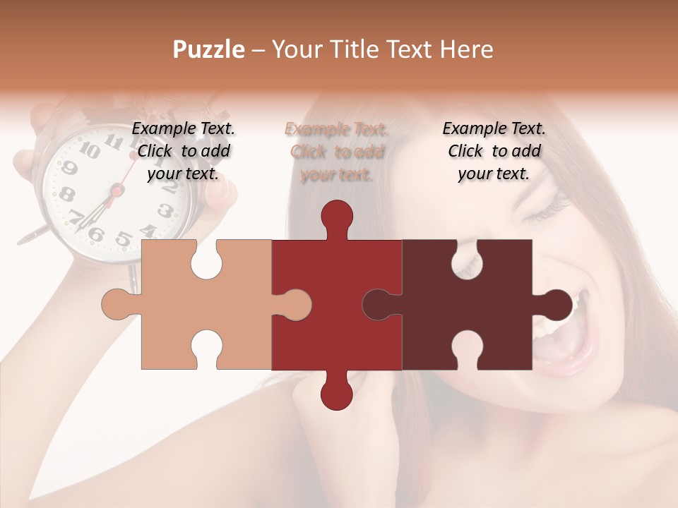 Loud Woman Sad PowerPoint Template