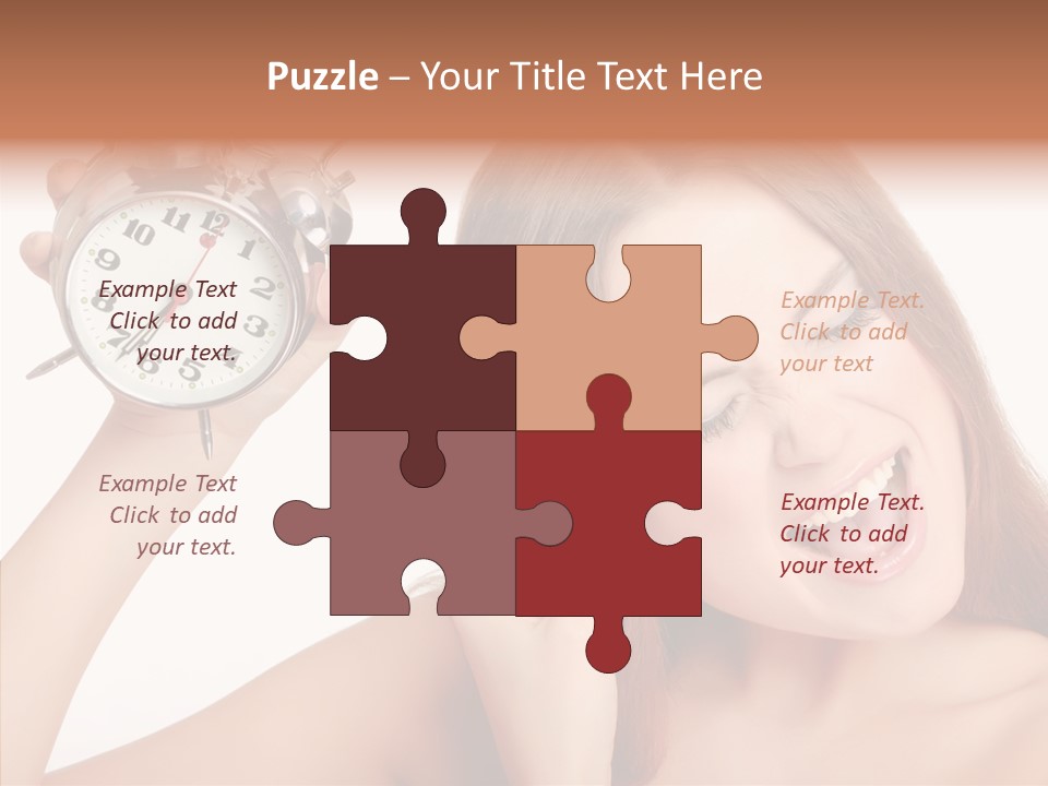 Loud Woman Sad PowerPoint Template