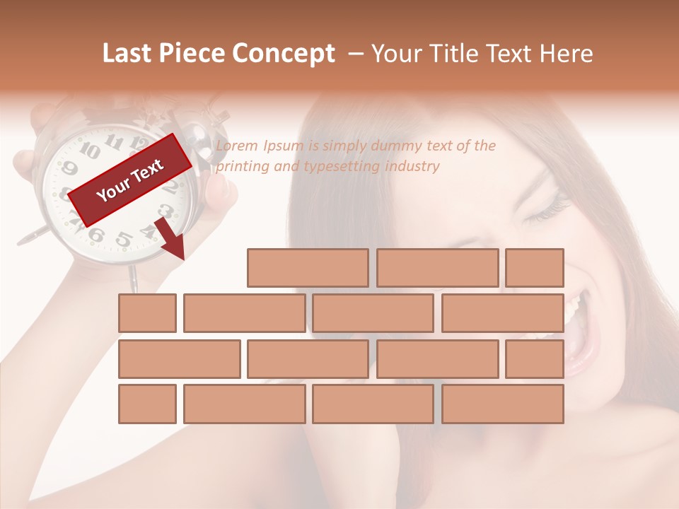 Loud Woman Sad PowerPoint Template