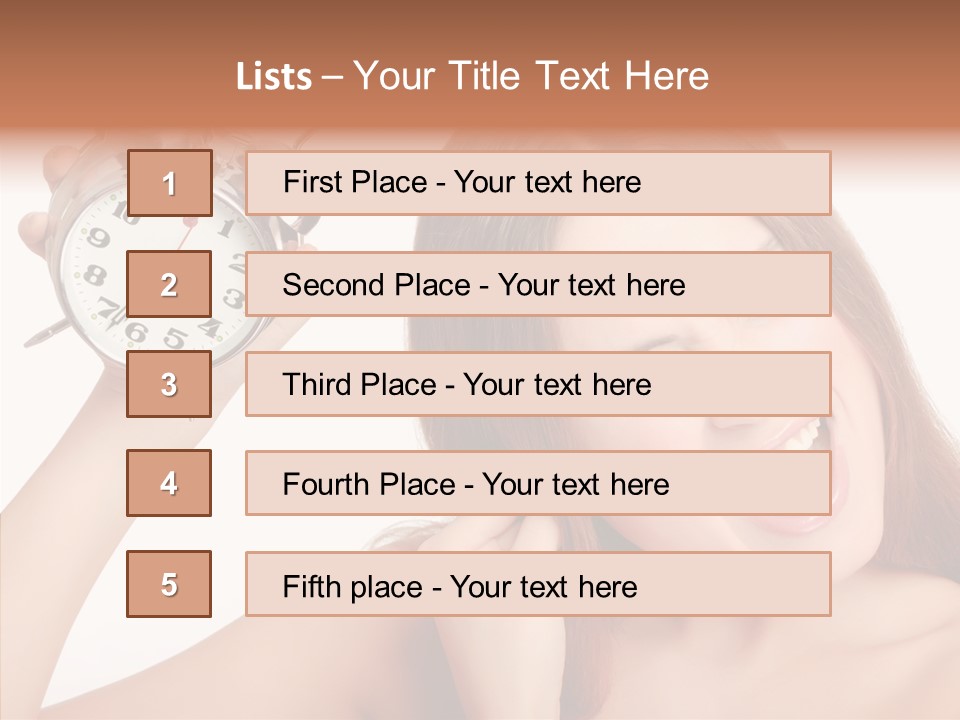 Loud Woman Sad PowerPoint Template