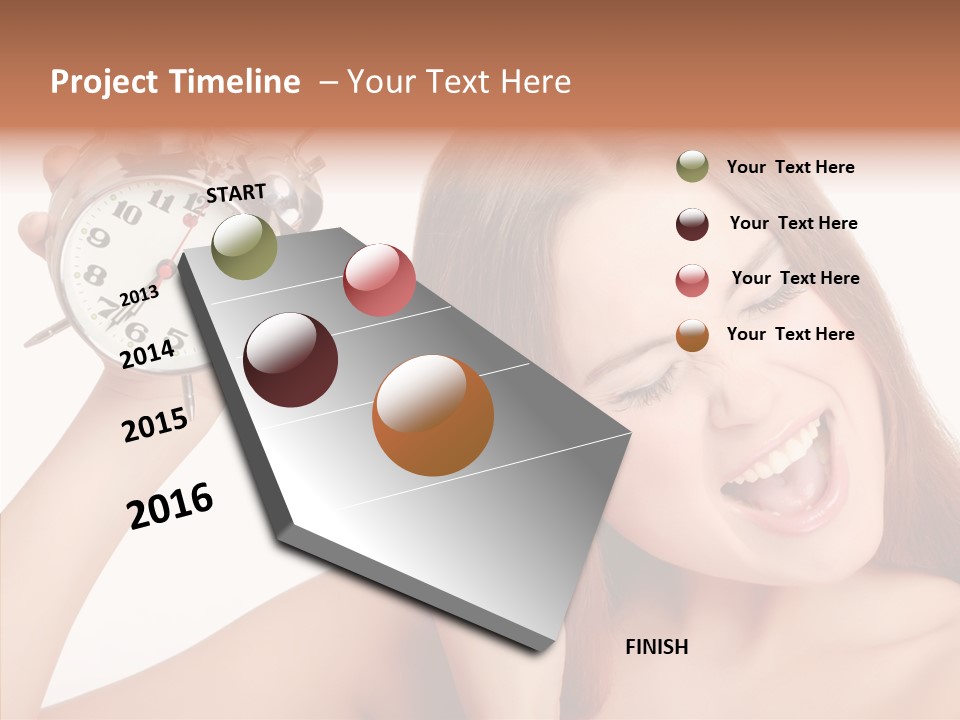 Loud Woman Sad PowerPoint Template