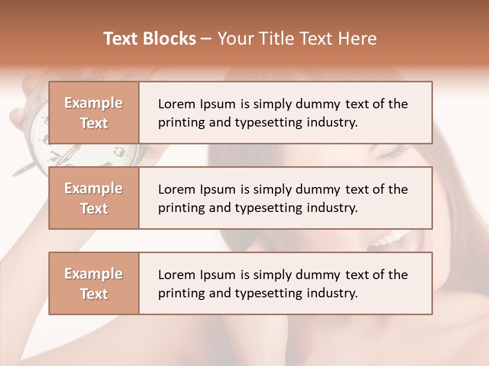 Loud Woman Sad PowerPoint Template