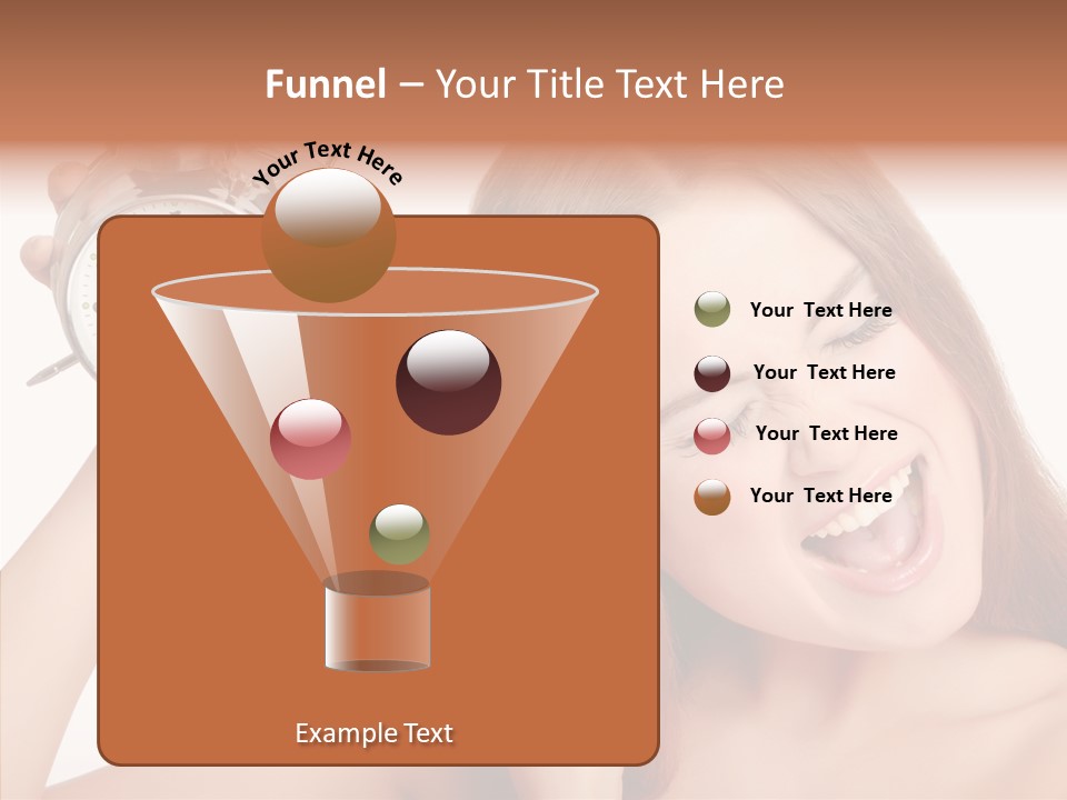 Loud Woman Sad PowerPoint Template