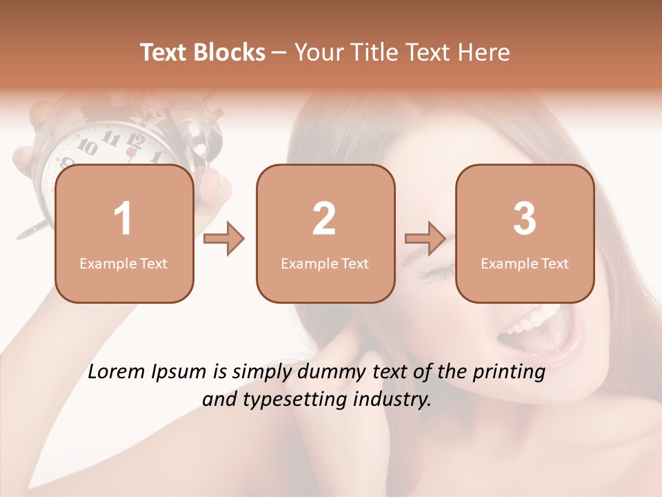 Loud Woman Sad PowerPoint Template