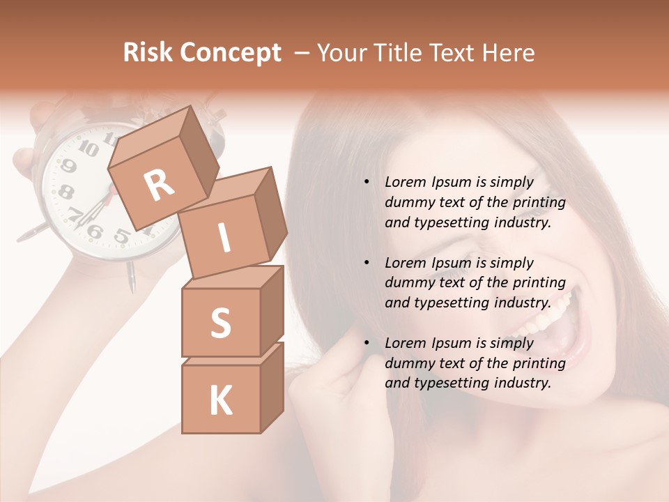 Loud Woman Sad PowerPoint Template