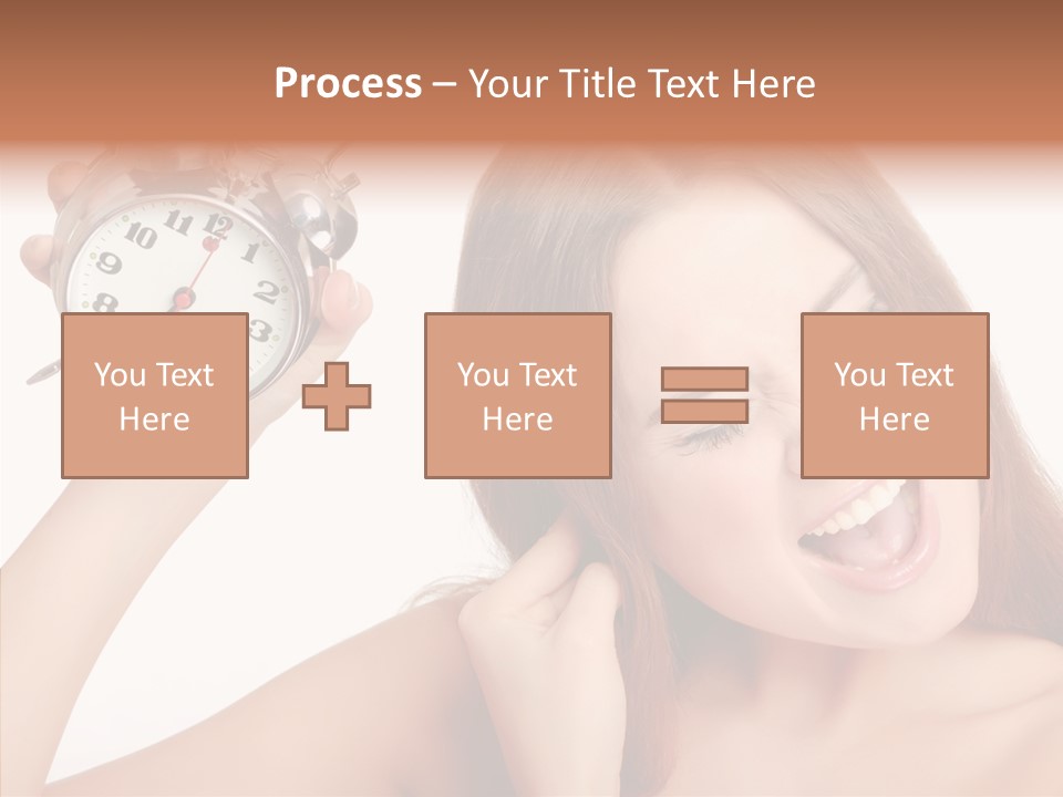 Loud Woman Sad PowerPoint Template